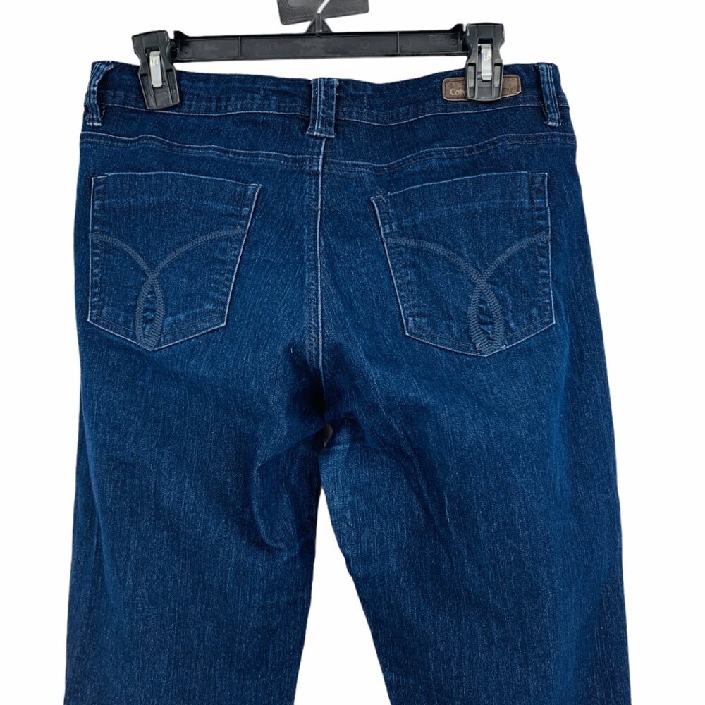Womens Jeans Calvin Klein Size 29 Blue Tapered Lightweight Stretch Spandex - Picture 6 of 6